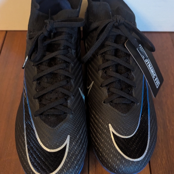 Nike Mercurial Superfly 9 Elite FG Black/Royal Men\'s Soccer Cleat 5.5 DJ4977-040 main image 4